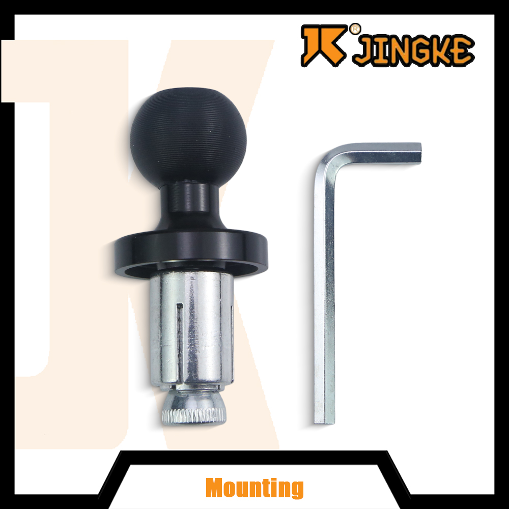 Joint Connector Bracket - แฮนด์มอเตอร์ไซค์อะลูมิเนียมและฐานยึดหัวบอลสำหรับแกนแฮนด์ ปรับได้ ใช้กับขายึด RAM สำหรับโทรศัพท์ กล้อง