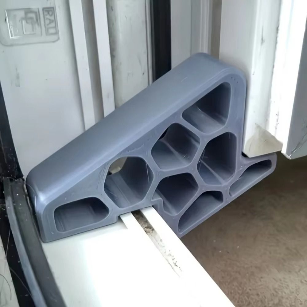 Door Stopper Heavy - ที่กั้นประตูอเนกประสงค์แบบหนาพิเศษ กันลื่น 3 มิติ ติดตั้งง่าย พร้อมตัวล็อค