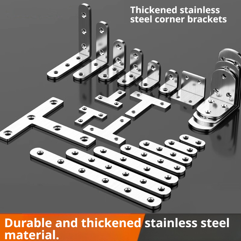 Joint Connector Bracket - ตัวยึดมุมเฟอร์นิเจอร์และตู้ - ข้อต่อมุม 90 องศาแบบ L