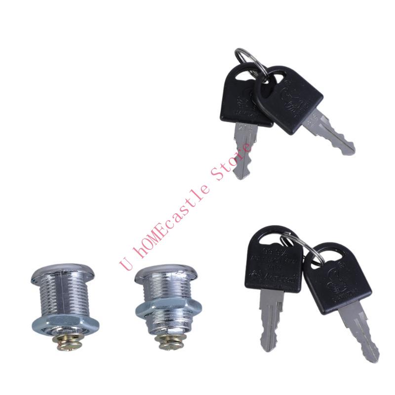63HF 2 ชุดลิ้นชัก Cams ล็อค ตู - Furniture Hardware Latch บทวิจารณ์และราคา