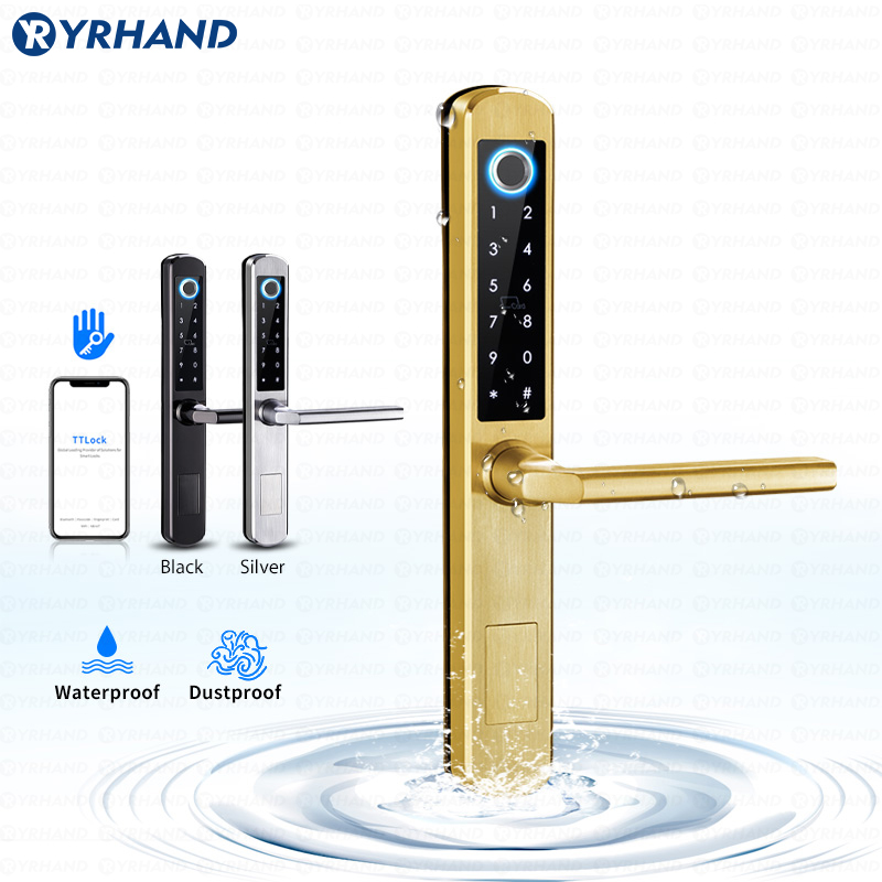 IP66 ทองสแตนเลสกระจกบานเลื่อนส - Furniture Sliding Door Hardware บทวิจารณ์และราคา
