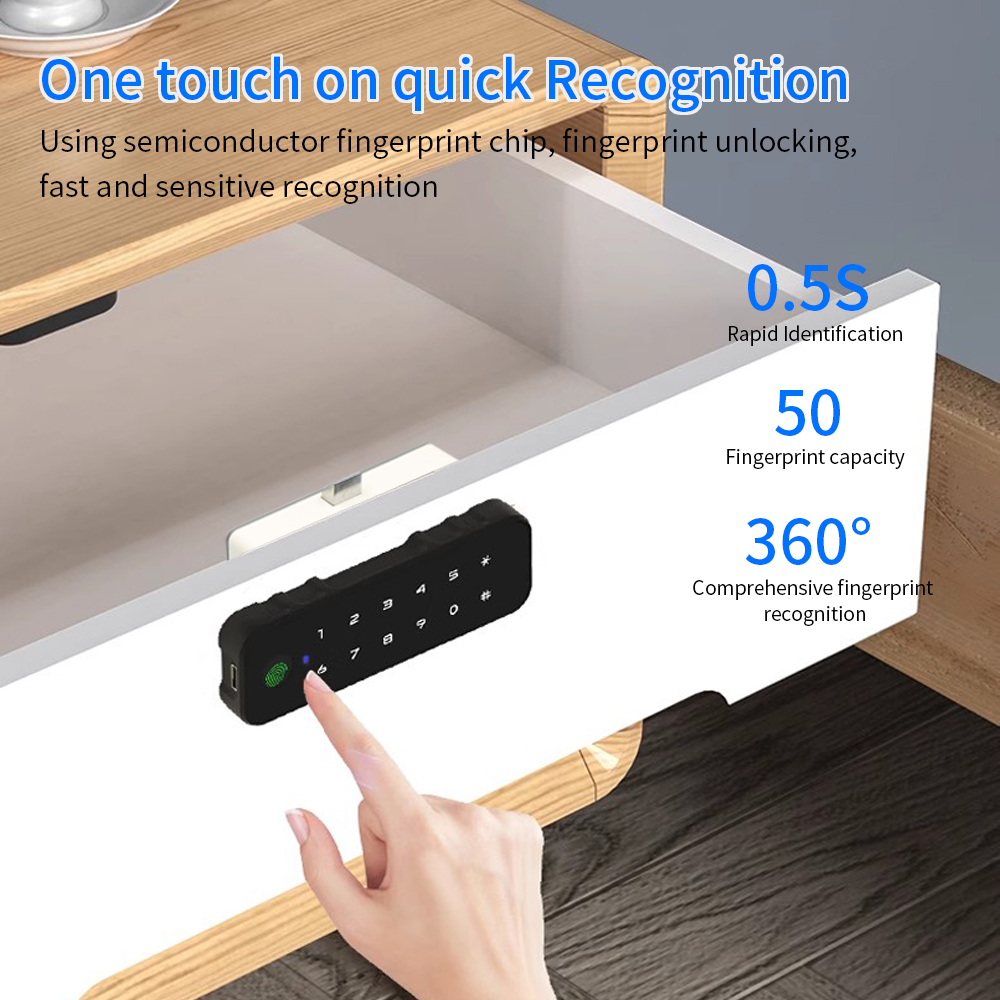 Tuya บลูทูธสมาร์ทตู้ไม้ล็อคลาย - Furniture Hardware Latch บทวิจารณ์และราคา