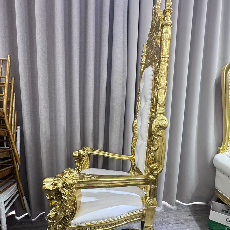 เก้าอี้งานแต่งงานตกแต่งด้วยทอง - Furniture Hardware Images บทวิจารณ์และราคา