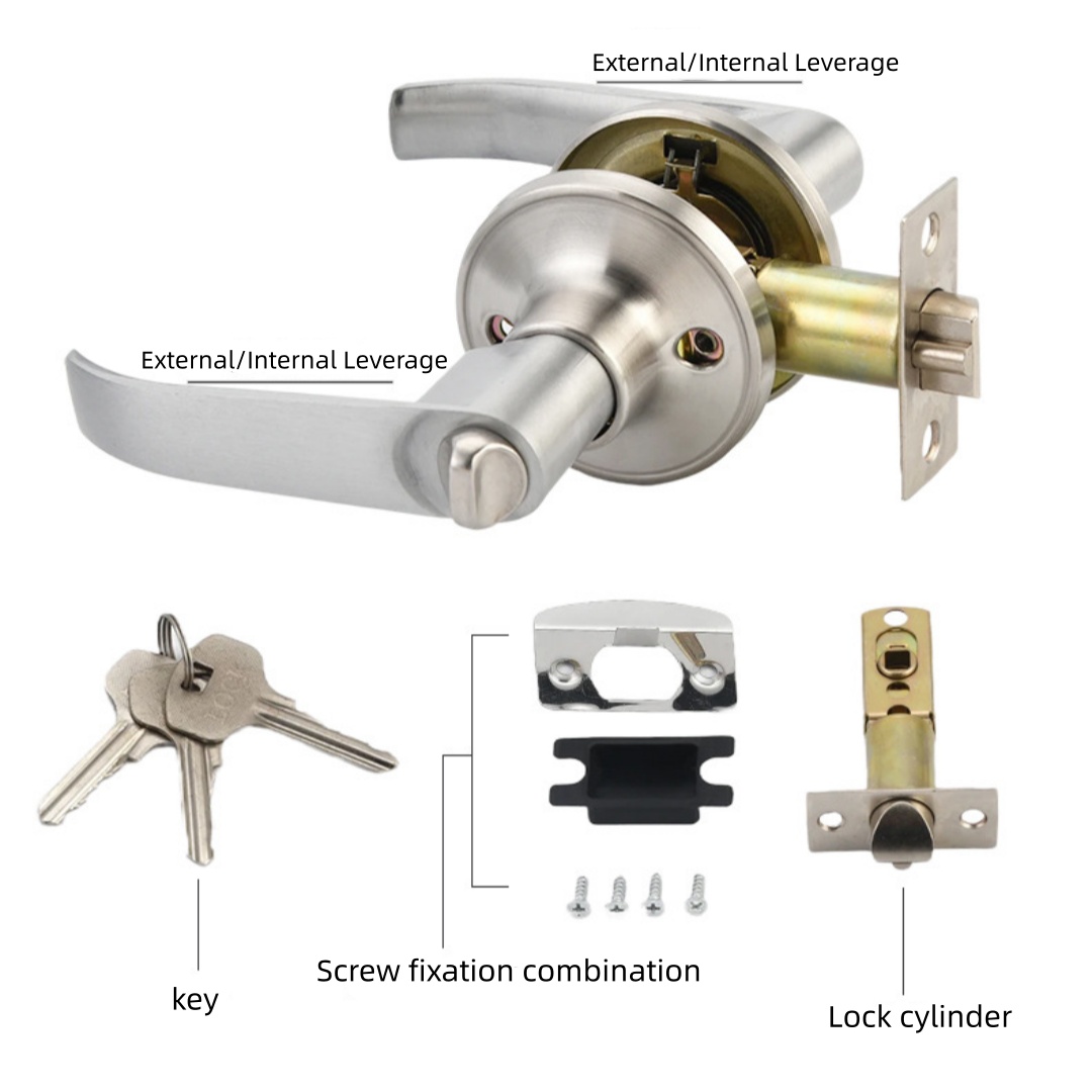 กุญแจล็อคประตูบ้านทรงกลม สำหรั - Furniture Sliding Door Hardware บทวิจารณ์และราคา