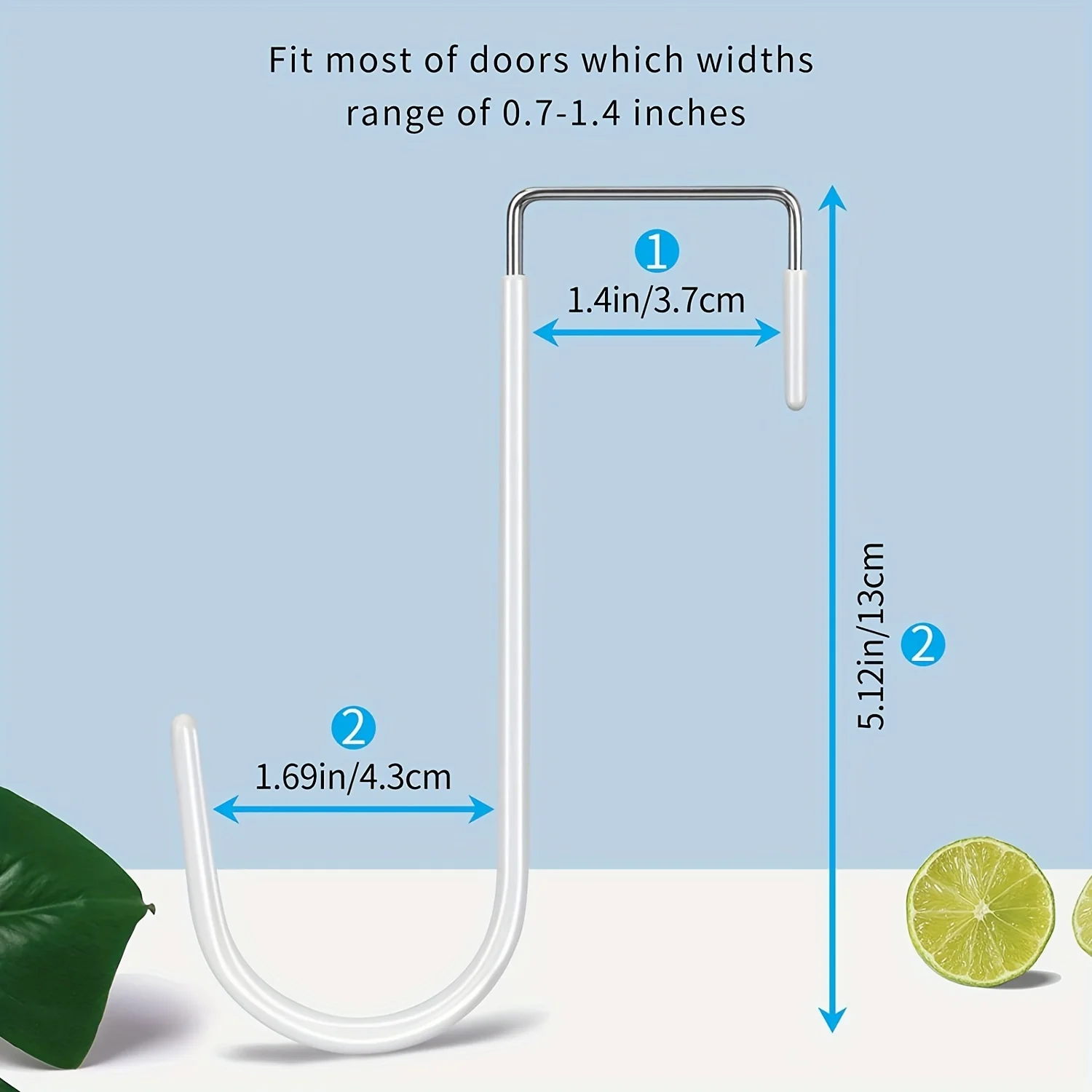 ตะขอแขวนประตู 4 ชิ้น พร้อมยางป - Door Stopper Heavy บทวิจารณ์และราคา