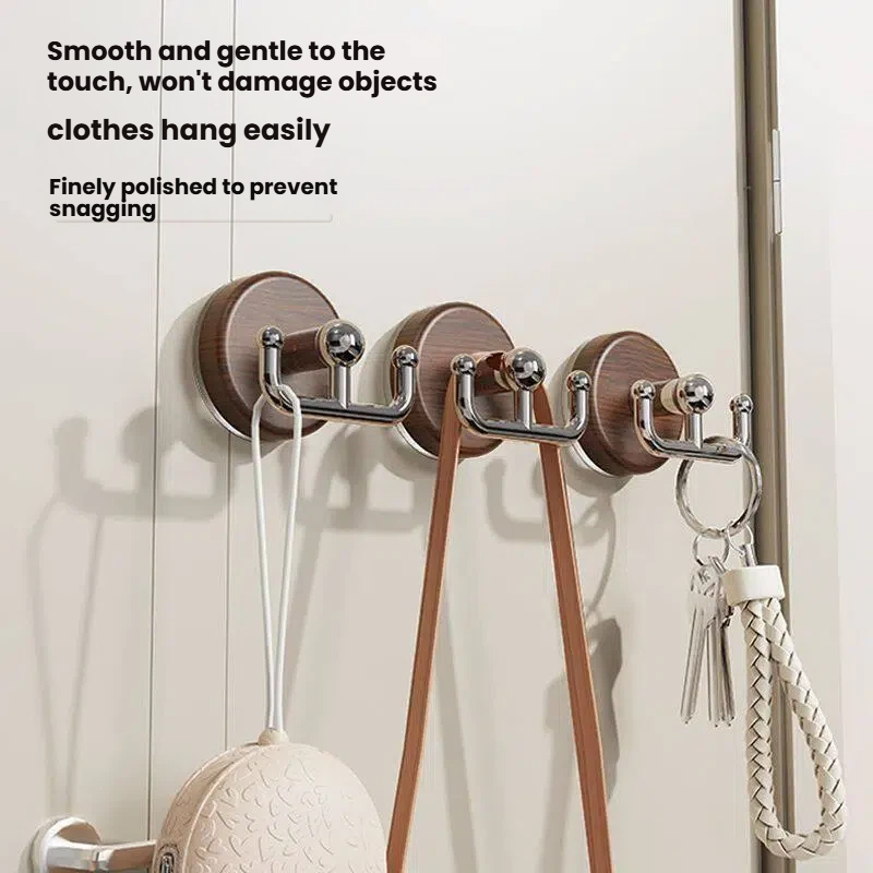 ตะขอแขวนติดผนังลายไม้แบบสุญญาก - Door Stopper Heavy บทวิจารณ์และราคา
