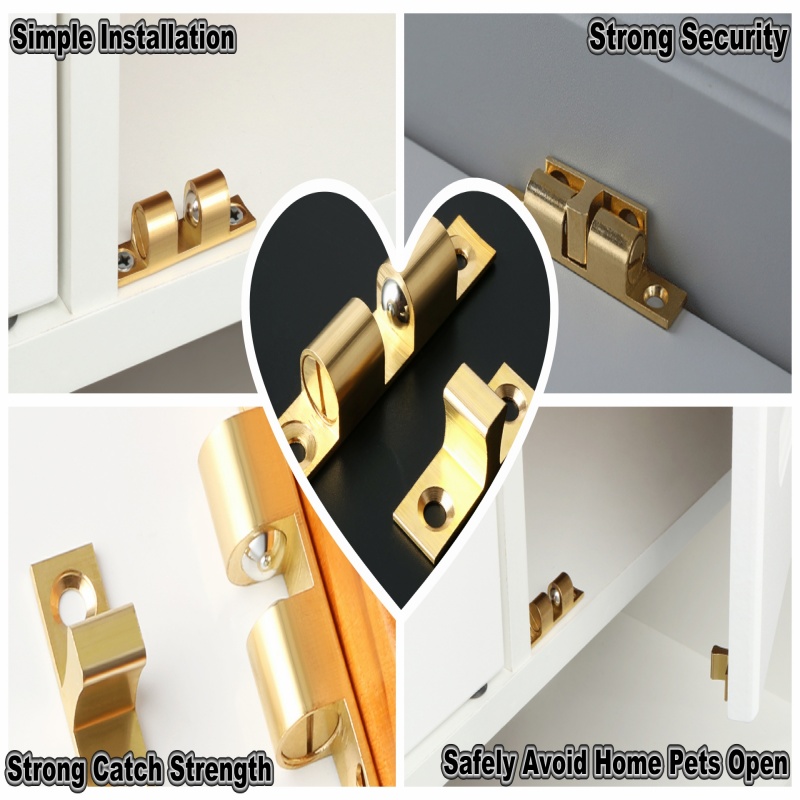 3/6pcs ตู้ตู้เสื้อผ้าประตู Bal - Furniture Hardware Latch บทวิจารณ์และราคา