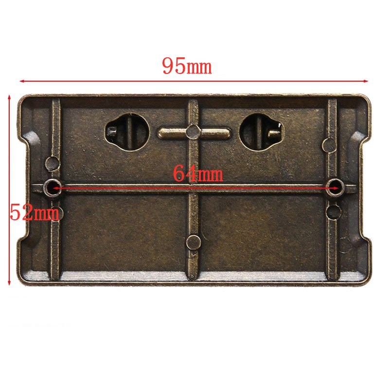 4Pcs Vintage Antique Bronze ลิ - Furniture Hardware Latch บทวิจารณ์และราคา