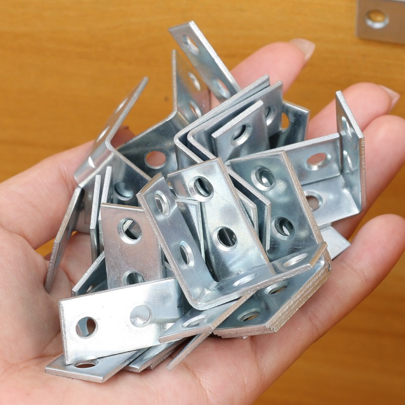 90 °   เหล็กฉากยึดมุม รูปตัว L - Furniture Joint Hardware บทวิจารณ์และราคา