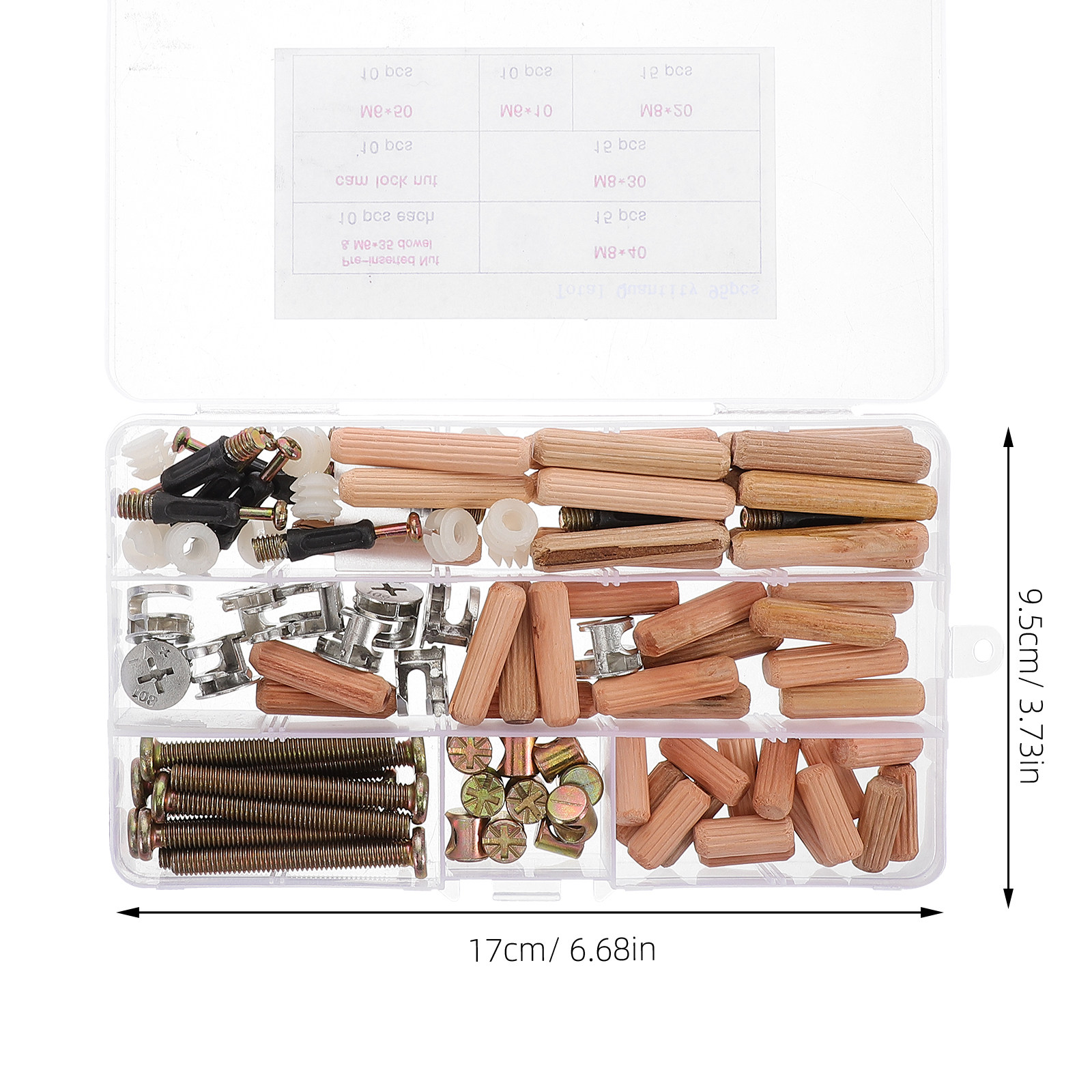ชุดอุปกรณ์ฮาร์ดแวร์เตียงสองชั้ - Furniture Hardware Barrel Nut บทวิจารณ์และราคา
