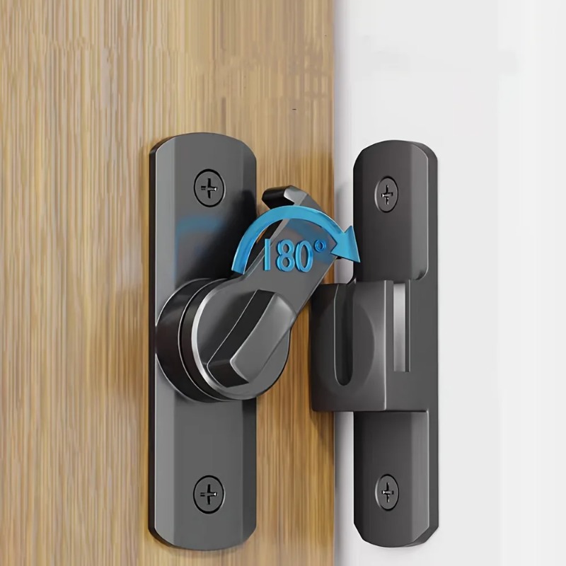 90/180 °   ตัวล็อคประตูแบบหมุน - Furniture Sliding Door Hardware บทวิจารณ์และราคา