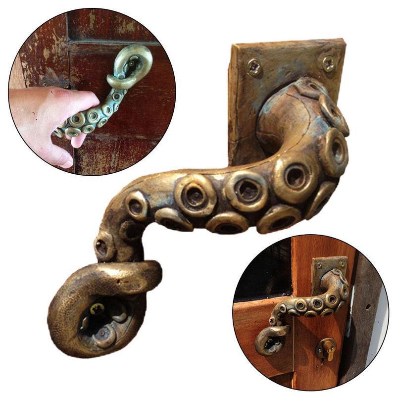 Vintage Octopus ลูกบิดประตูสัต - Furniture Joint Hardware บทวิจารณ์และราคา