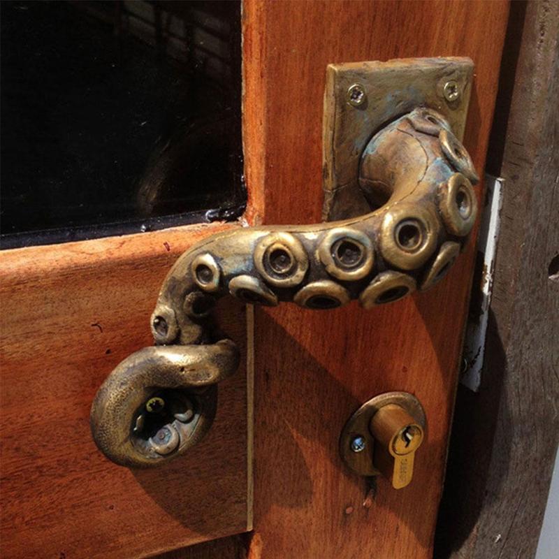 Vintage Octopus ลูกบิดประตูสัต - Furniture Joint Hardware บทวิจารณ์และราคา