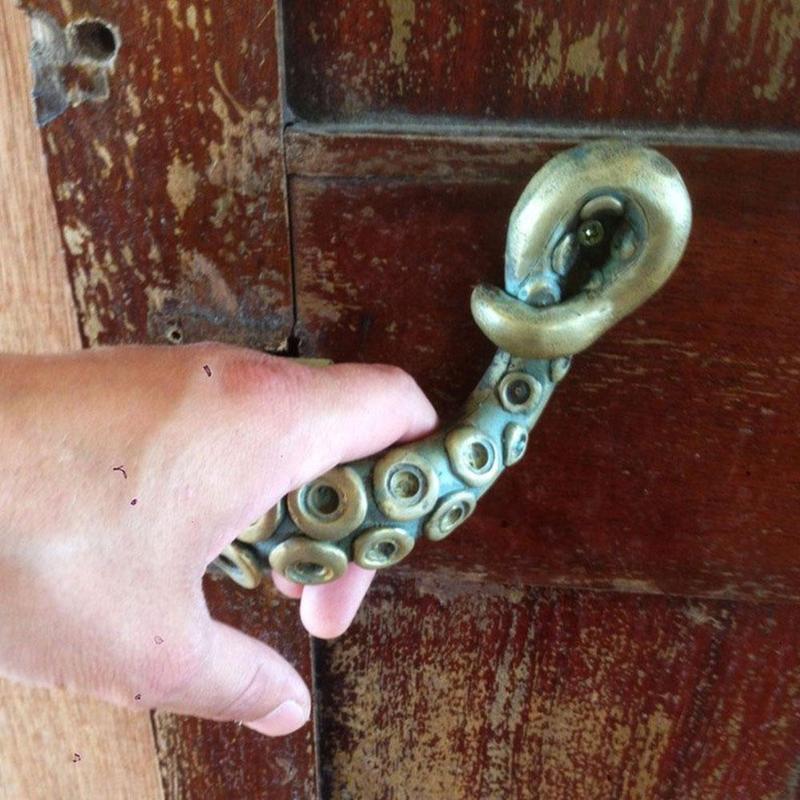 Vintage Octopus ลูกบิดประตูสัต - Furniture Joint Hardware บทวิจารณ์และราคา