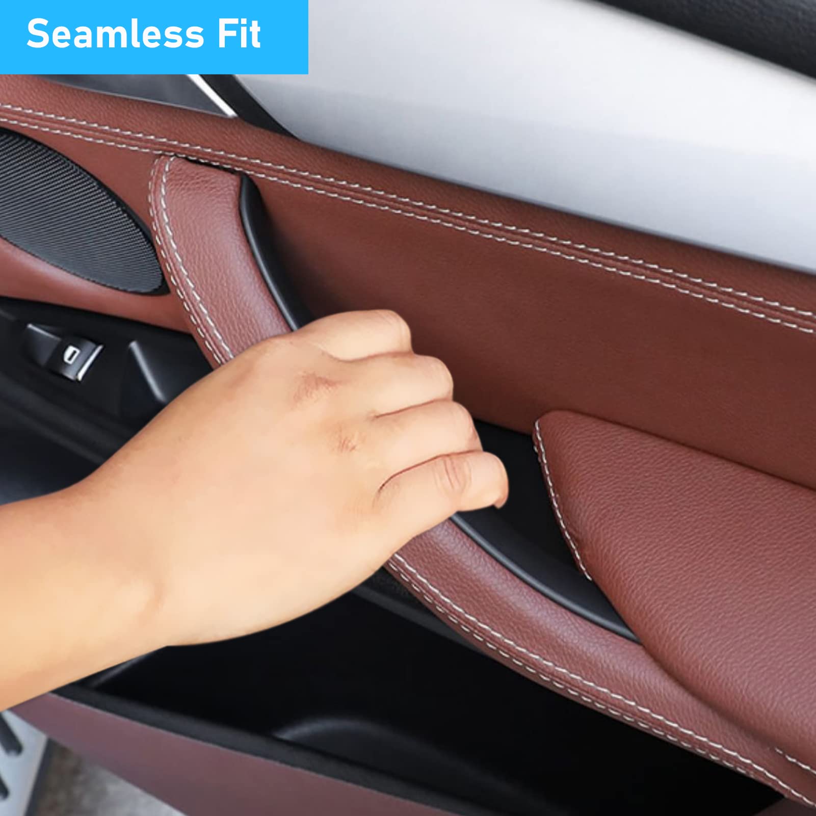X5 F15/X6 F16 ฝาครอบมือจับประต - Door Handle Bar บทวิจารณ์และราคา
