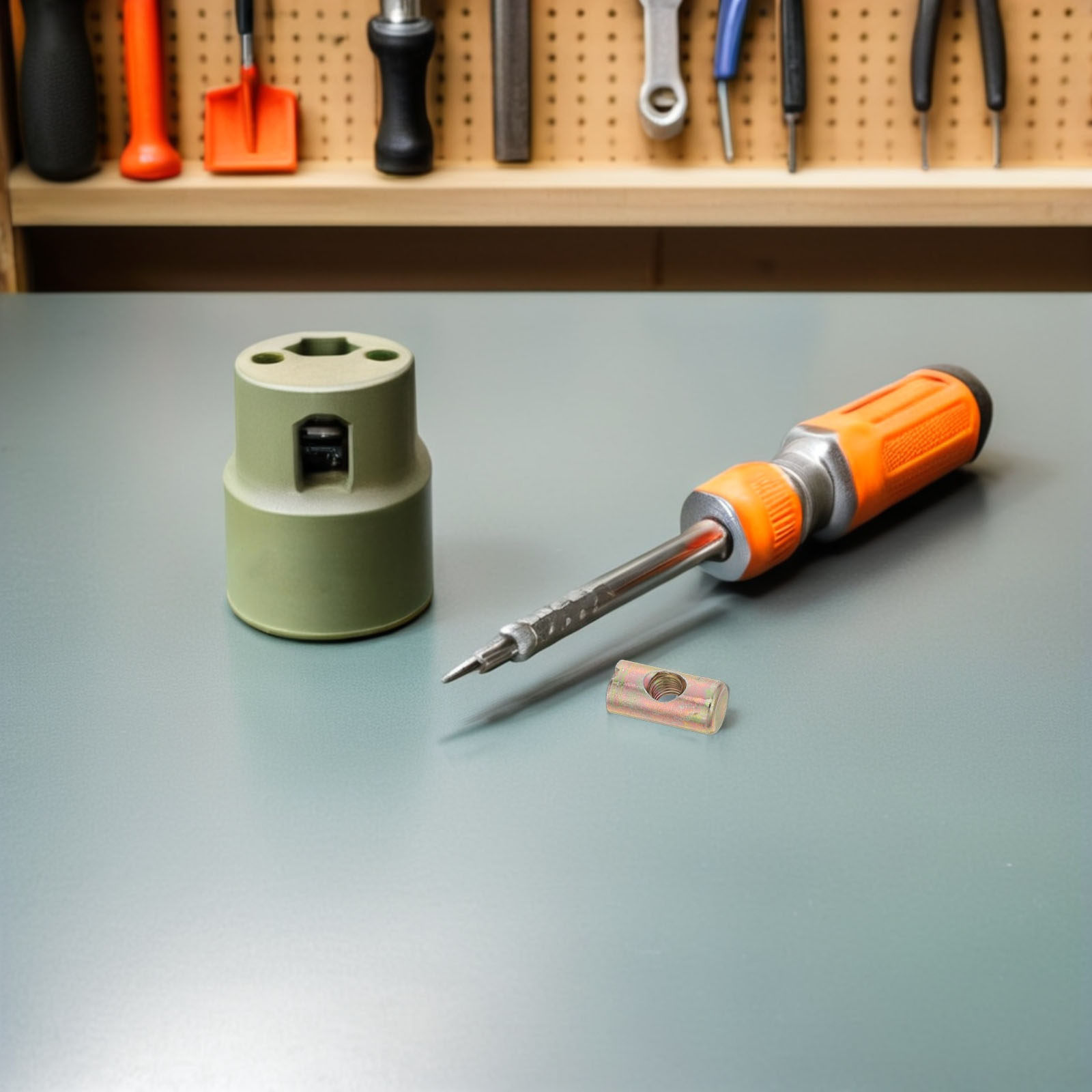 ชุดอุปกรณ์ฮาร์ดแวร์ประกอบเฟอร์ - Furniture Hardware Barrel Nut บทวิจารณ์และราคา