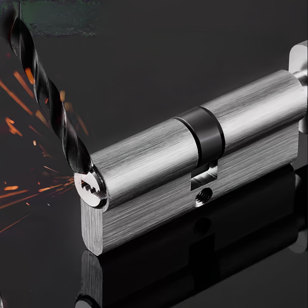 1 ชิ้น ลูกบิดล็อคมาตรฐานยุโรป  - Furniture Sliding Door Hardware บทวิจารณ์และราคา