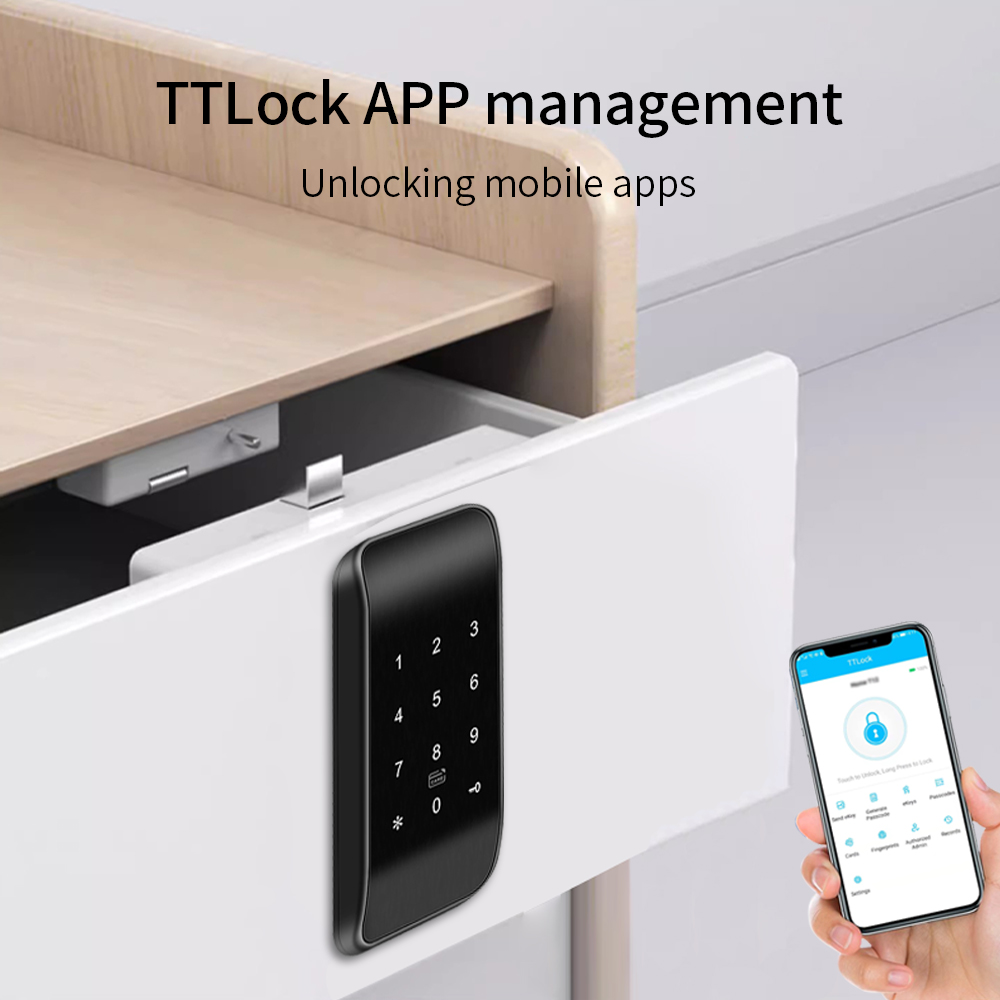TTLOCK 13.56Mhzลายนิ้วมือลิ้นช - Furniture Hardware Latch บทวิจารณ์และราคา