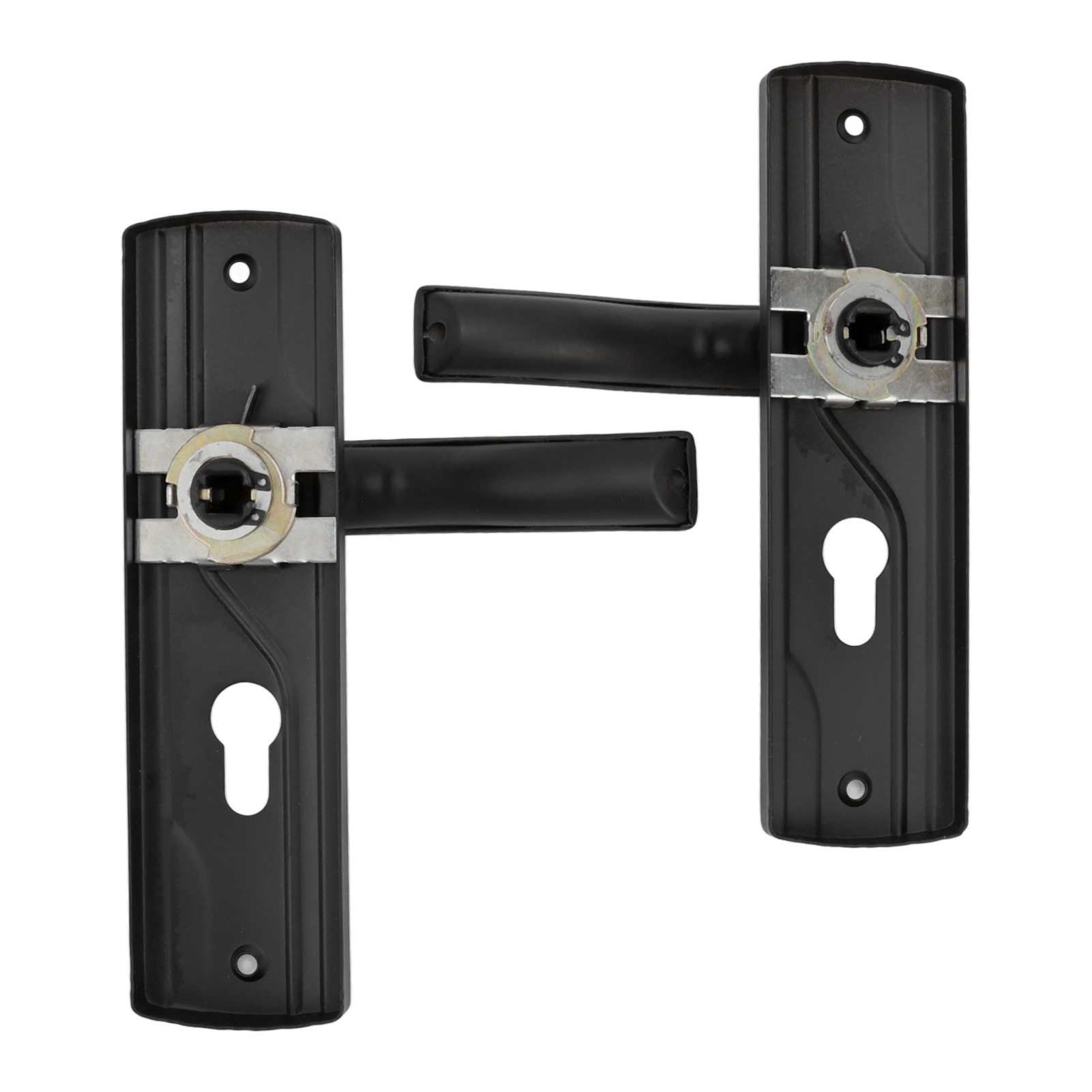 มือจับประตูล็อคเหล็กแมงกานีสแบ - Door Handle Bar บทวิจารณ์และราคา