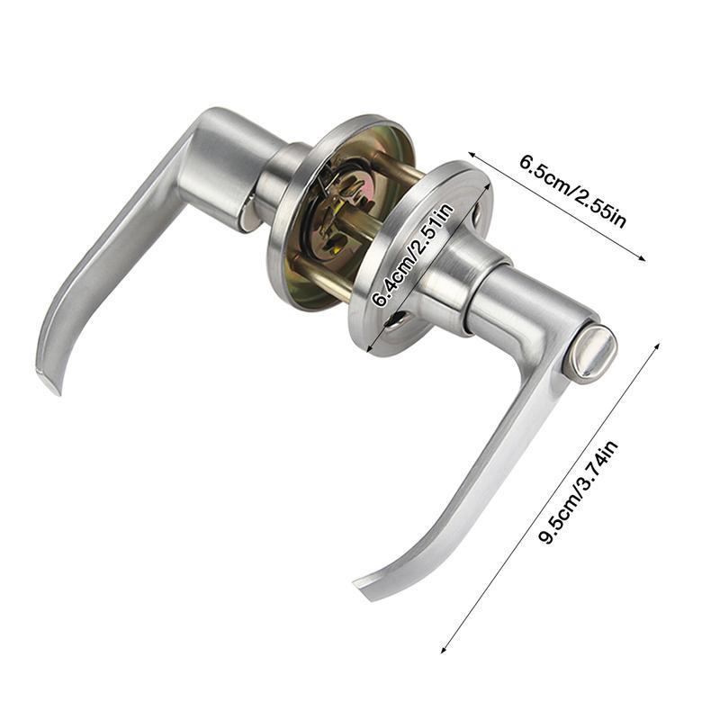 1 ชิ้น ล็อคประตูห้องในบ้าน อลู - Door Handle Bar บทวิจารณ์และราคา