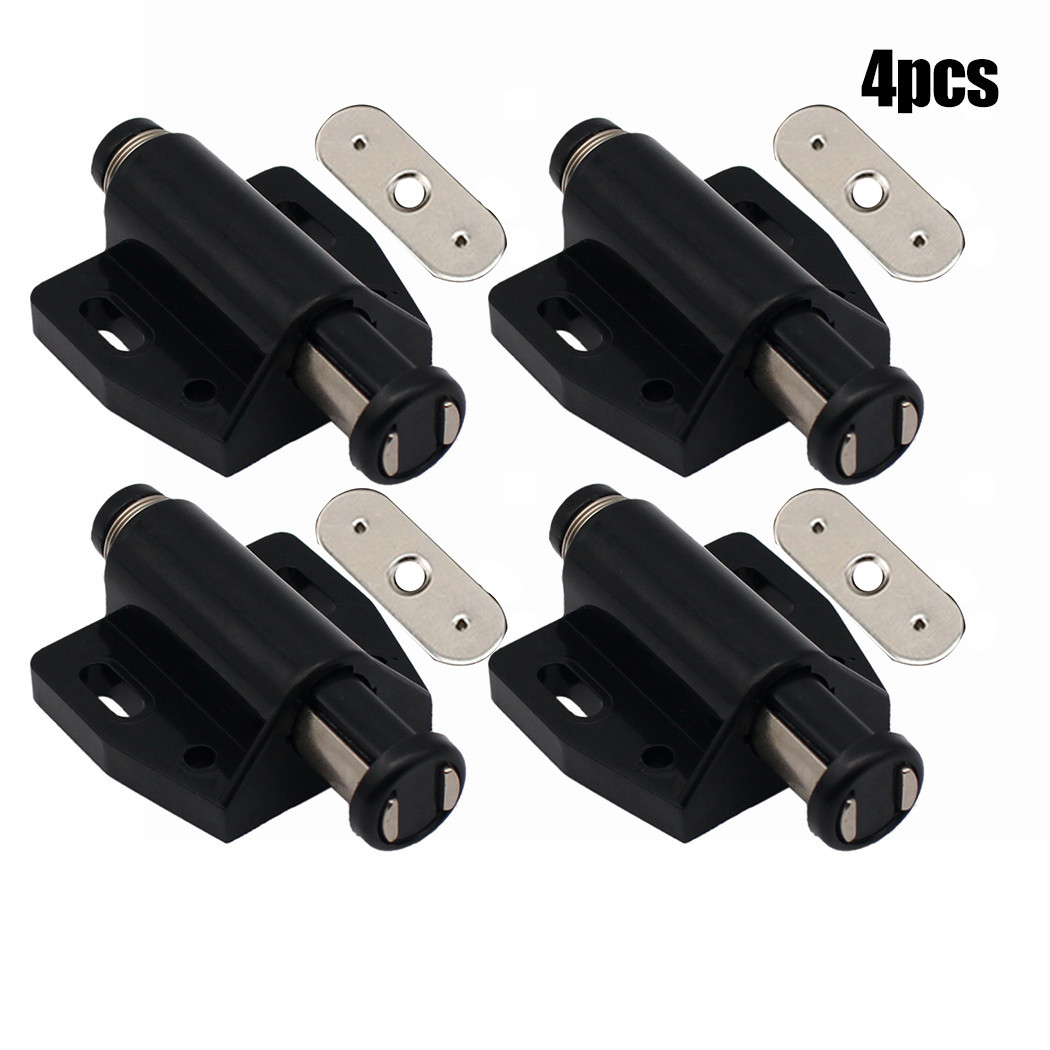 4 ชิ้น/แพ็คแม่เหล็กประตูตู้จับ - Furniture Hardware Latch บทวิจารณ์และราคา