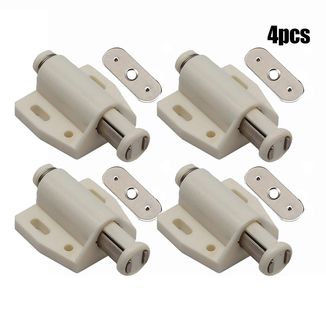 4 ชิ้น/แพ็คแม่เหล็กประตูตู้จับ - Furniture Hardware Latch บทวิจารณ์และราคา