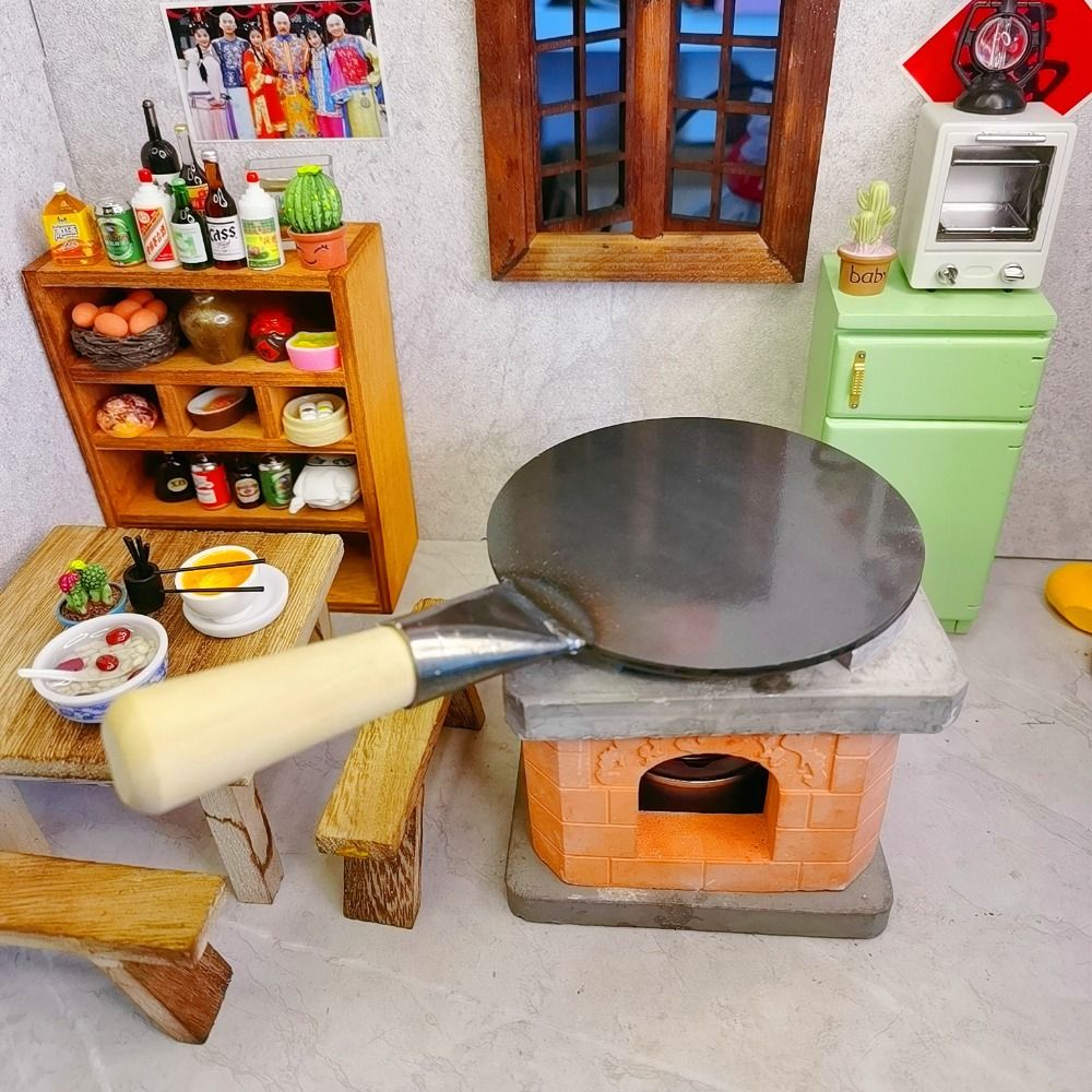 ชุดครัวจำลองขนาดเล็กพร้อมเตาทำ - Furniture Joint Hardware บทวิจารณ์และราคา