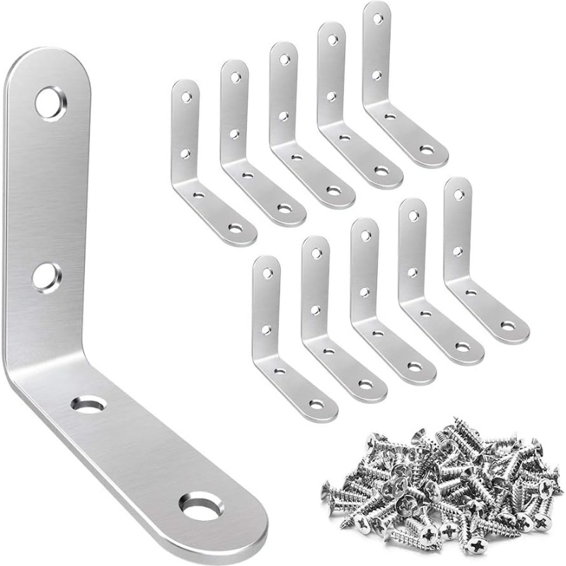 ตัวยึดมุมเฟอร์นิเจอร์และตู้ -  - Joint Connector Bracket บทวิจารณ์และราคา
