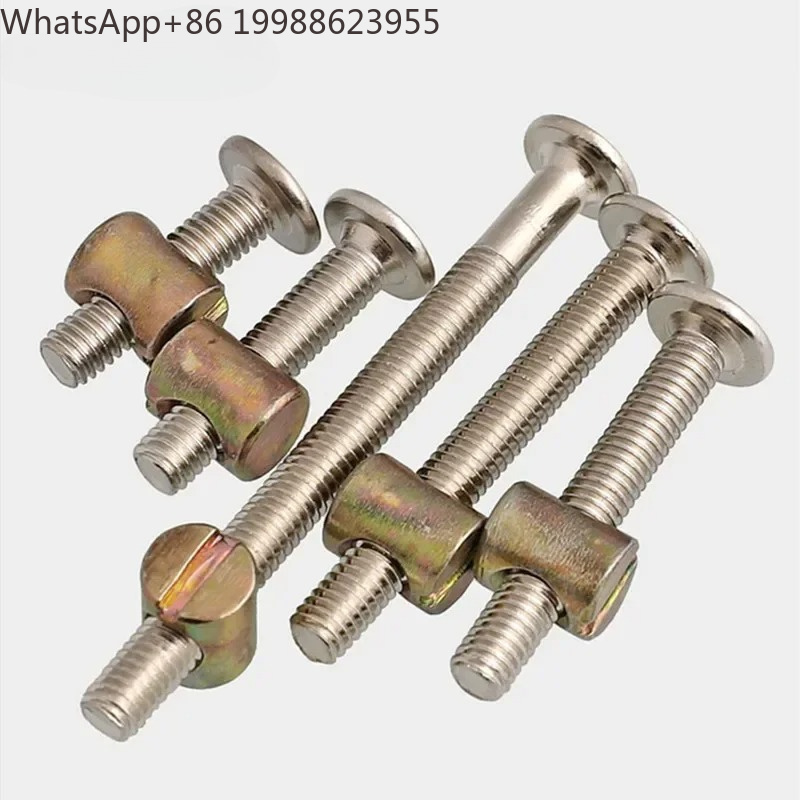 ชุดน็อตและสลักเกลียวสำหรับเฟอร - Furniture Hardware Barrel Nut บทวิจารณ์และราคา