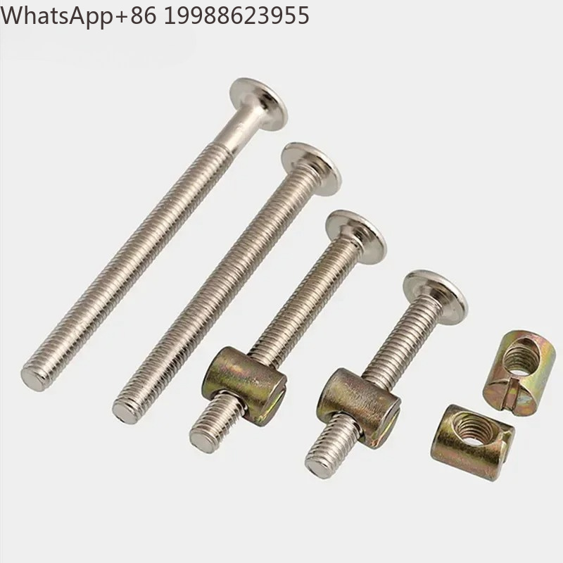 ชุดน็อตและสลักเกลียวสำหรับเฟอร - Furniture Hardware Barrel Nut บทวิจารณ์และราคา
