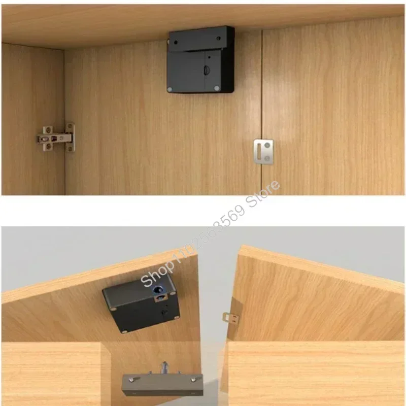 Tuya สมาร์ทตู้ประตูล็อค Keyles - Furniture Hardware Latch บทวิจารณ์และราคา