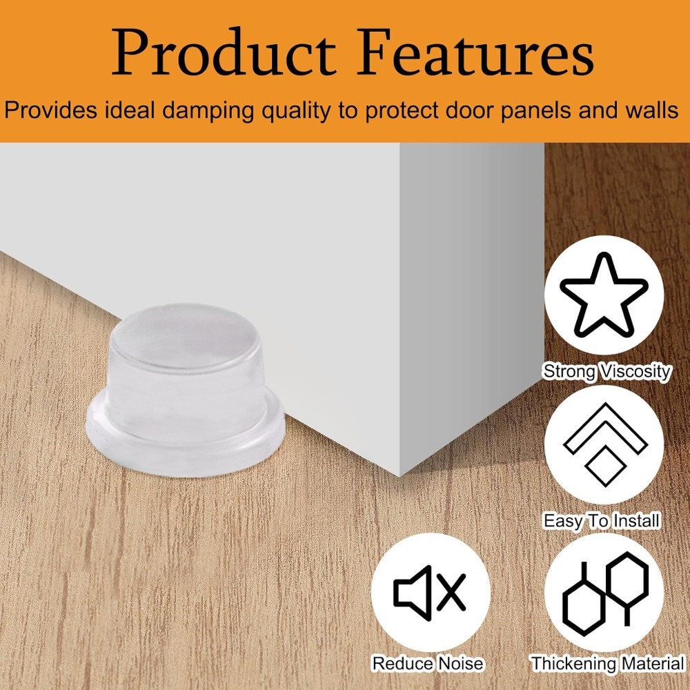ตัวกันกระแทกประตูซิลิโคน ป้องก - Furniture Hardware Latch บทวิจารณ์และราคา